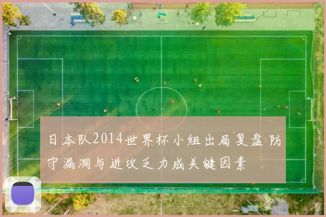 日本队2014世界杯小组出局复盘 防守漏洞与进攻乏力成关键因素